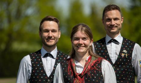 3er-Vorstand Team: Jonas Schwab (intern), Johanna Ringwald (Veranstaltungen), Patric Brucker (extern)