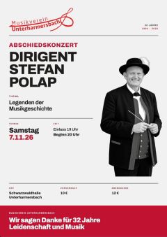 Musikverein Unterharmersbach e V. | Abschiedskonzert Stefan Polap